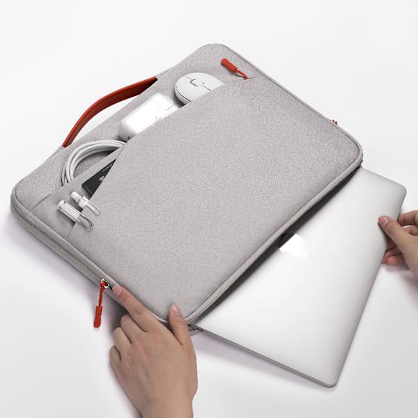 Laptopväska Stötsäker krockkuddefoder 16 tum khaki