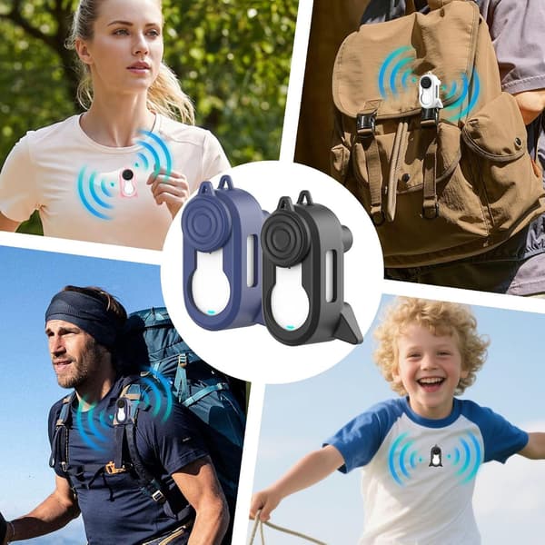 Multifunksjonelt silikonlinseetui for Insta360 GO3S White