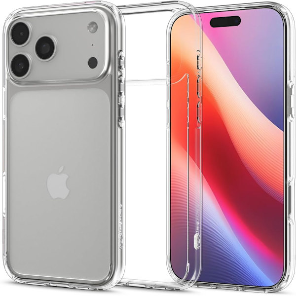 Deksel til Iphone 17Pro, [Ingen Magnetisk Ring] - Krystallklar