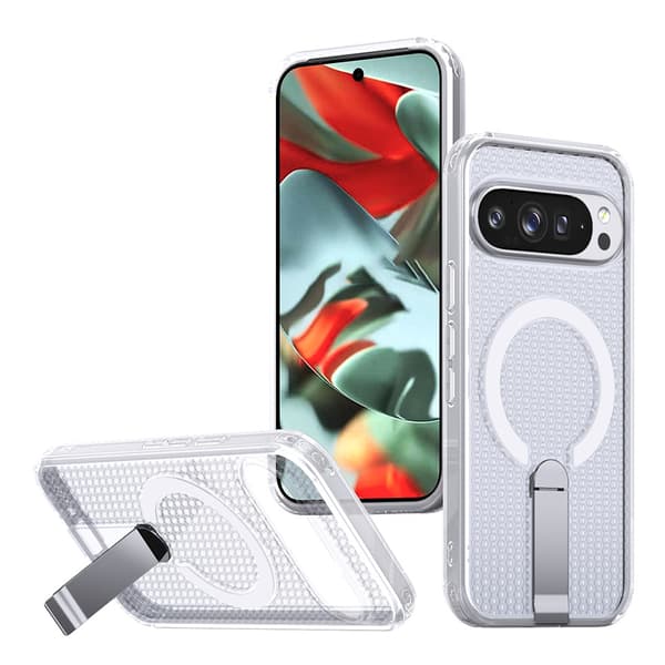Etui til Google Pixel 9a, med mobilkjøling og magnetisk fallbeskyttelse Klar Clear