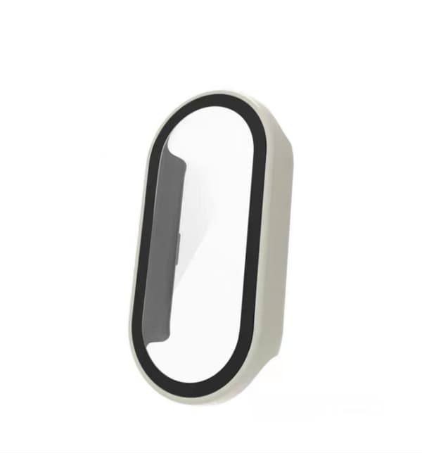 Skyddsfodral för Xiaomi Mi Band 9 Full Coverage PC Vit