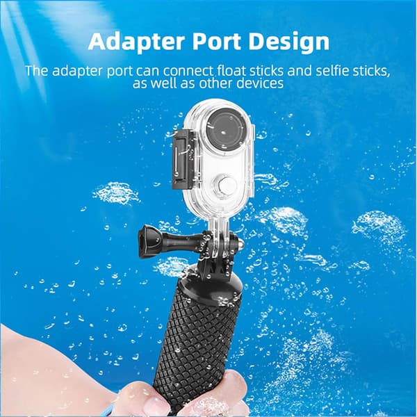 Universelt vanntett etui for Insta360 GO 3/3S med 1/4\" gjenget base