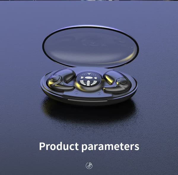 True Wireless Bluetooth-hörlurar MD538 Smart brusreducering LED-display för iPhone Android