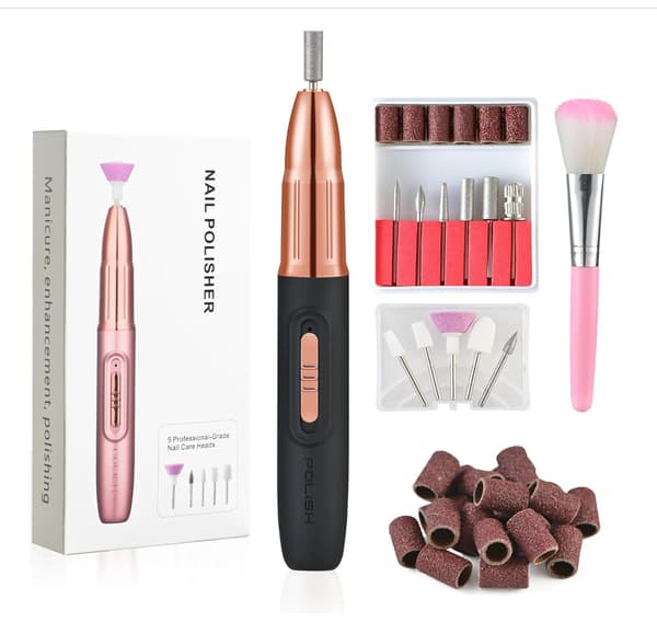 11 Bits og 26 Sliperinger (Svart)