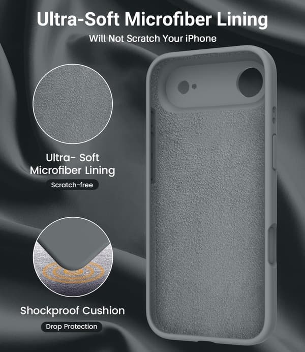 Silikonskal för Iphone 17 Air | Militärklassat Fallskydd
