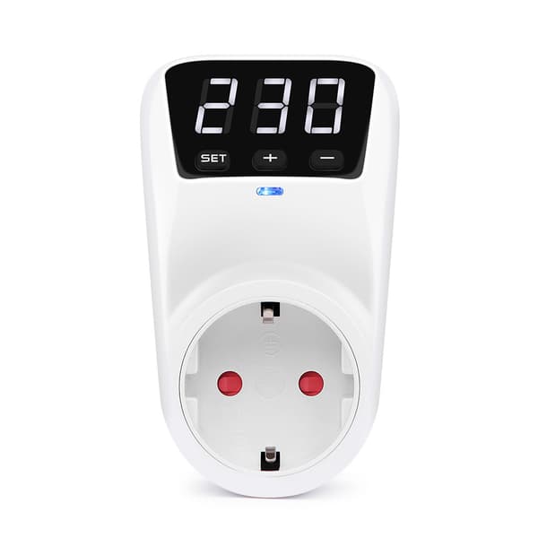 HLP02 230V Spenningsbeskytter Tidskontroller Socket