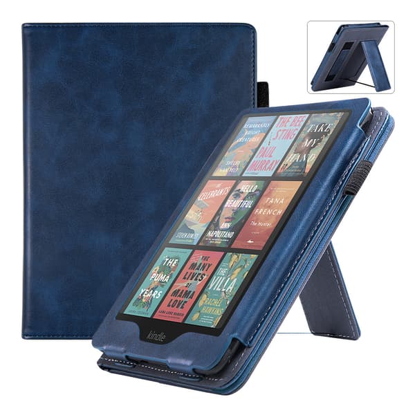 Etui til Kindle Paperwhite 12. generation (2024) - Mørkeblå