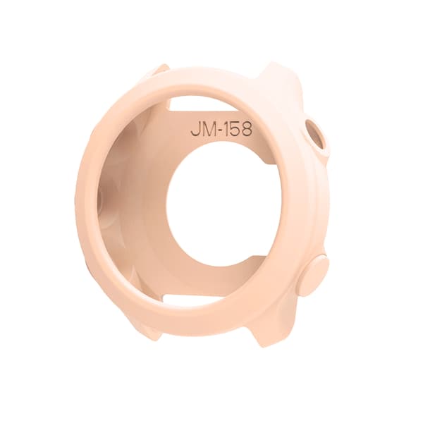 Silikonskyddsfodral för Garmin Forerunner 158/Forerunner 55 klockor rosa pink