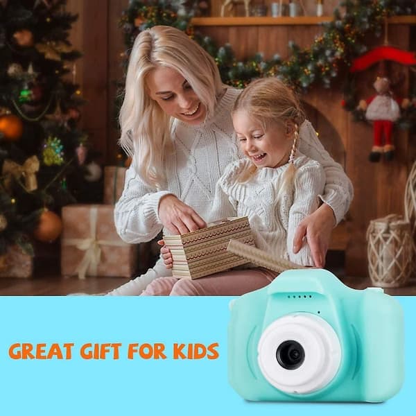 Barnekamera, Mini Oppladbart Digitalkamera For Gutter Jenter 3-8 År green