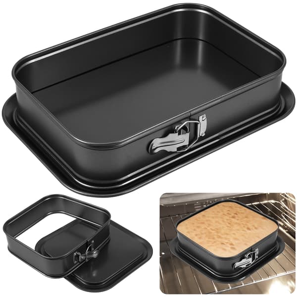Kakform Nonstick Rektangulär Form med Avtagbar Botten, 1 Styck