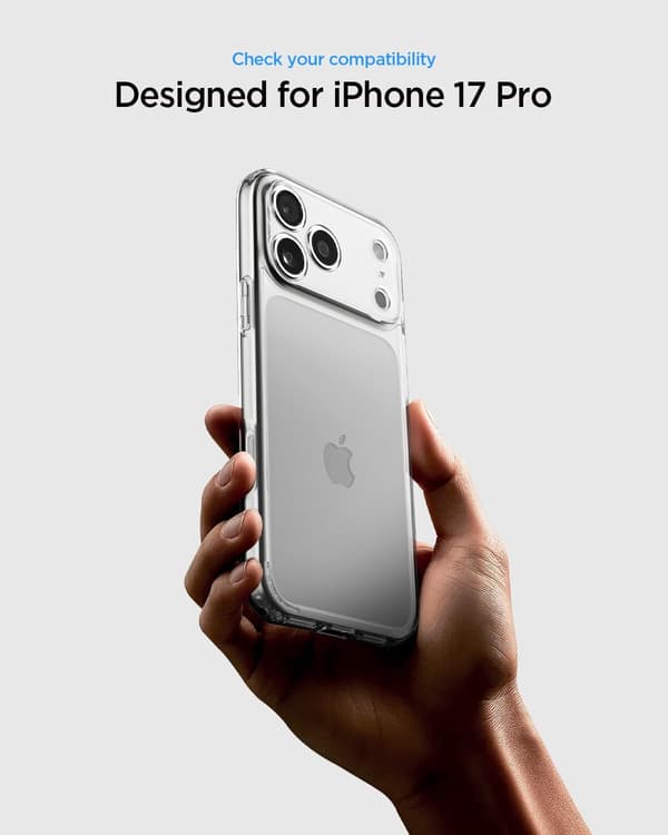 Deksel til Iphone 17Pro, [Ingen Magnetisk Ring] - Krystallklar