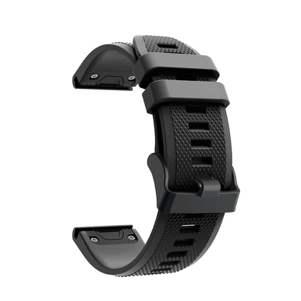 Urrem til Garmin Forerunner 955/945/935 (22mm) - blødt silikonemateriale Sort