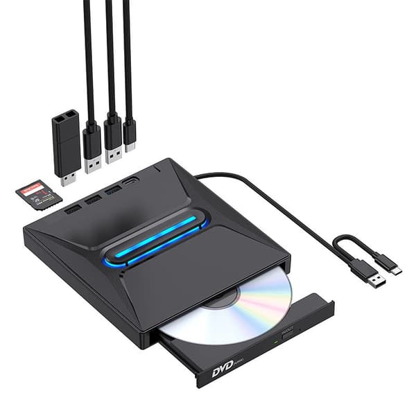 USB extern optisk enhet mobil DVD-brännare expansionskort extern dator notebook