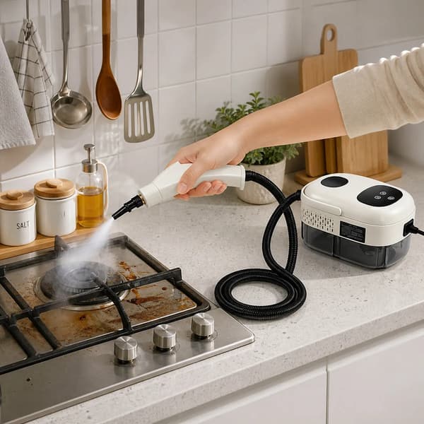 2500W Høytrykks Høytemperatur Husholdnings Smart Damprenser hvit white
