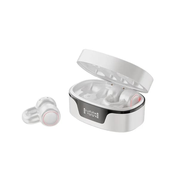 True Wireless Bluetooth-hörlurar K23 Öronklämma Bluetooth 5.3 med batteridisplay