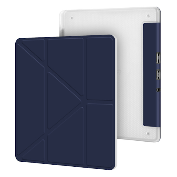 Etui til 2022 Kindle Scribe 10,2-tommer e-læser, med deformerbart stativ blue