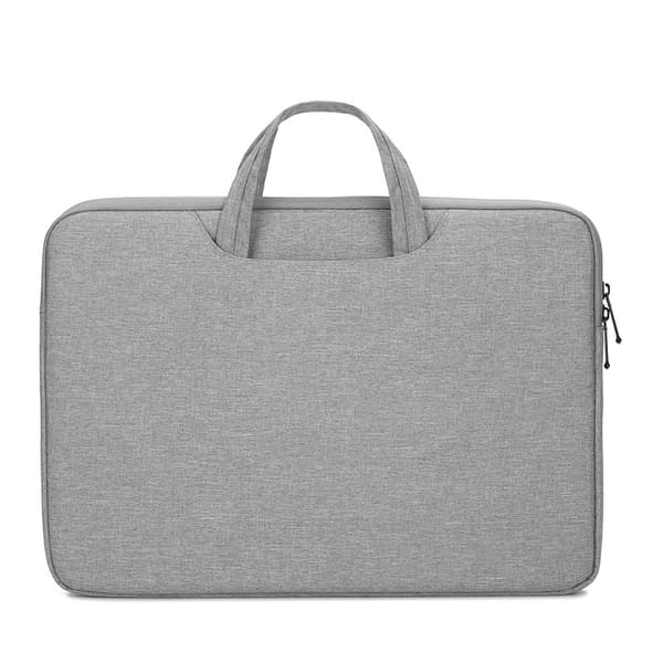 Laptopväska förenklad version 13-13,3 tum ljusgrå (förenklad version - ingen framficka)