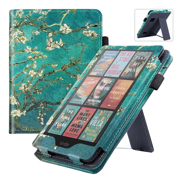 Etui til Kindle Paperwhite 12. generation (2024) - Blommeblomst