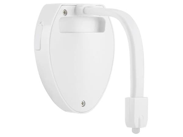 Mini Toalettlys med Bevegelsessensor Gløder Inne i Toalettet USB-Lading Induksjonsnattlys Toaletttilbehør