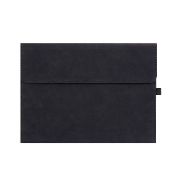 Kotelo Microsoft Surface Pro 8:lle, PU-nahkakuori musta