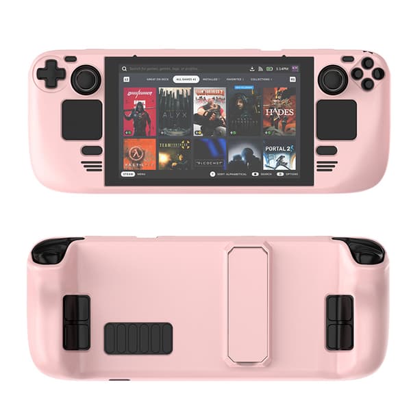 Fuld dækkende etui til Steam Deck/Steam Deck OLED Pink