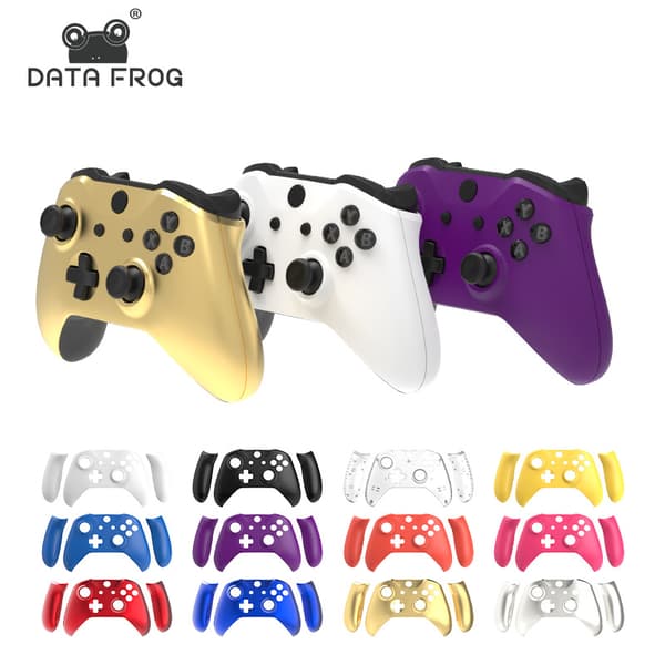 Etui til Xbox One Slim-kontroller, reservedeler til ytre dekselpanel hvit white