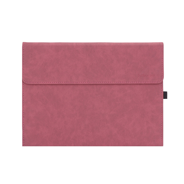Etui til Microsoft Surface Pro 8, PU-lædercover Rød