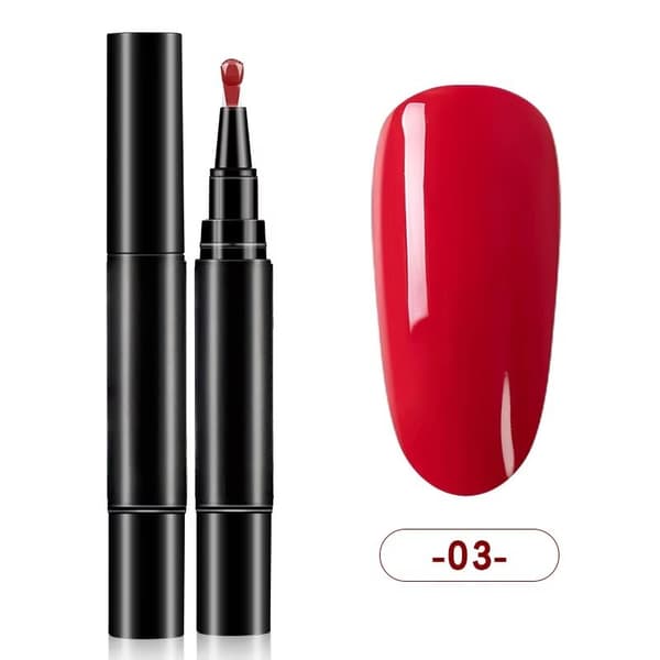 Gellackpenna, långvarig och snabbtorkande Red