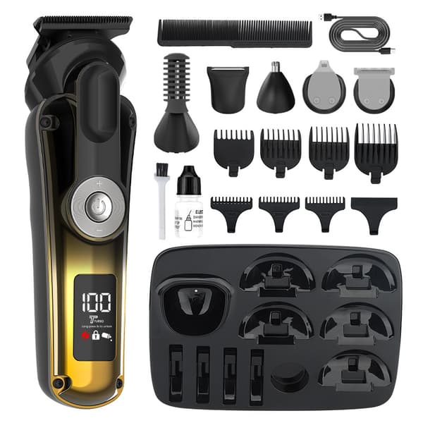 Multifunktionell Vattentät Näshårstrimmer Epilator Set Kg169