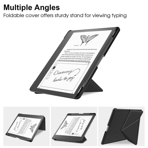 Fodral för 7'' Kindle Paperwhite (12:e generationen), Deformerbart stativ roséguld rose gold