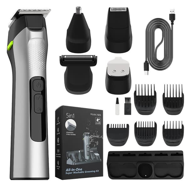 Multifunktionell Vattentät Näshårstrimmer Epilator Set Kg174