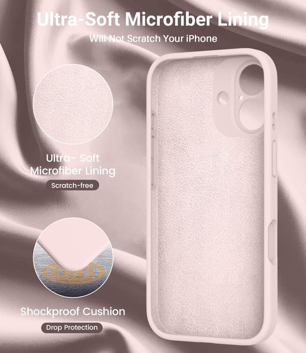 Silikonskal för iPhone 17 | Militärklassat fallskydd