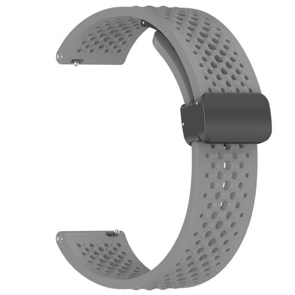 Sammenleggbar spenne klokkerem 22mm for Xiaomi Watch S1 Active Grå Gray