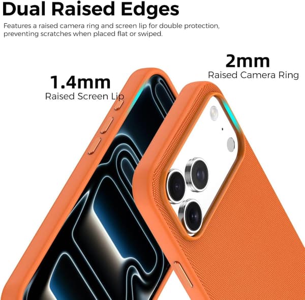 Deksler til iPhone 18 Pro Max, førsteklasses vevd tekstur, fallbestandig og støtabsorberende kirsebærrød cherry red