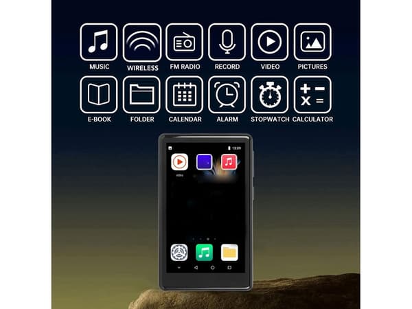 Bluetooth MP3/MP4-afspiller, M9 4,0 tommer 32G TF Sort