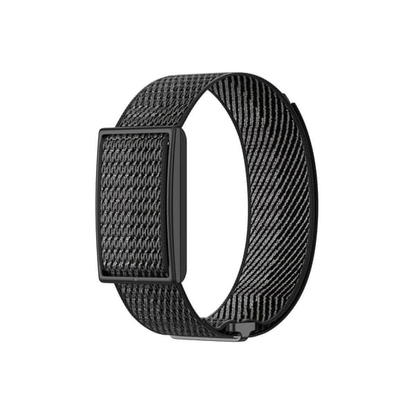Nyloninen vaihtoranneke Polar Loop(2025) -laitteelle, koot 150-210mm Musta-harmaa Black-gray