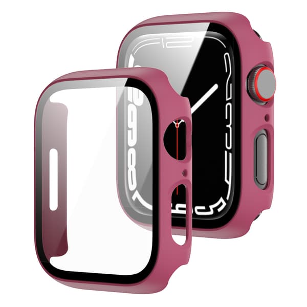 Etui til Apple Watch SE/6/5/4 40mm – Blød TPU, ridsefast, 2-pak wine red