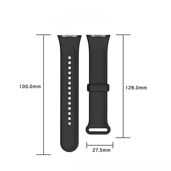 Klokkerem passer til Xiaomi Mi Band 9 Pro, mørkegrønt TPU-materiale Off-White