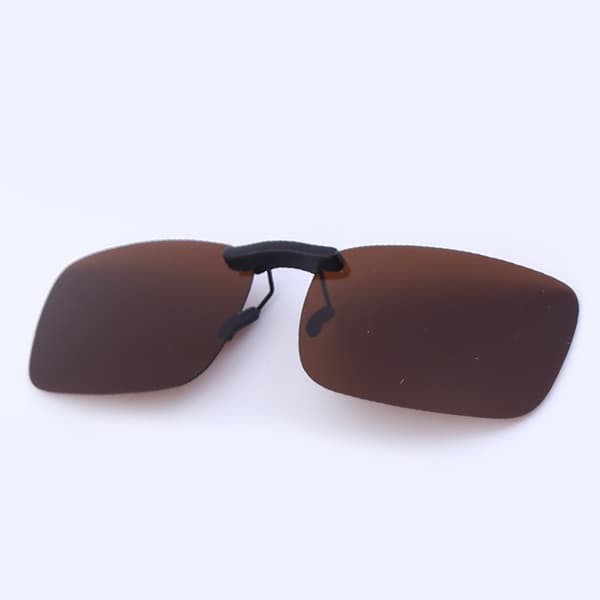 Clip-on polariserade solglasögon te-lins tea lens