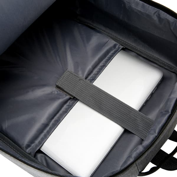 15,6 tuuman tietokoneen reppu USB harmaa
