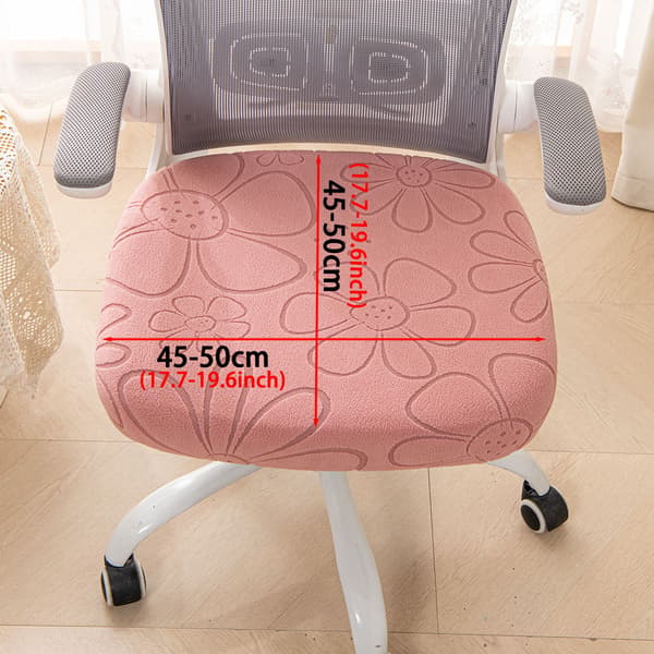 Elastiskt stolsöverdrag (storlek 45-50) Rosa