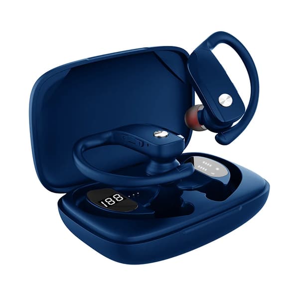 True Wireless Bluetooth-hörlurar T16 Bluetooth Earhook Sports Vattentäta med mikrofon