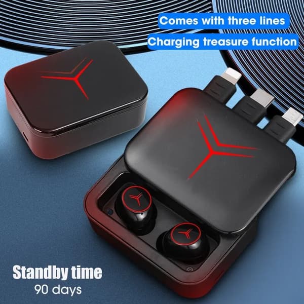 Aidot langattomat Bluetooth-kuulokkeet TWS M88plus Bluetooth 5.2 Stereo melunvaimennus