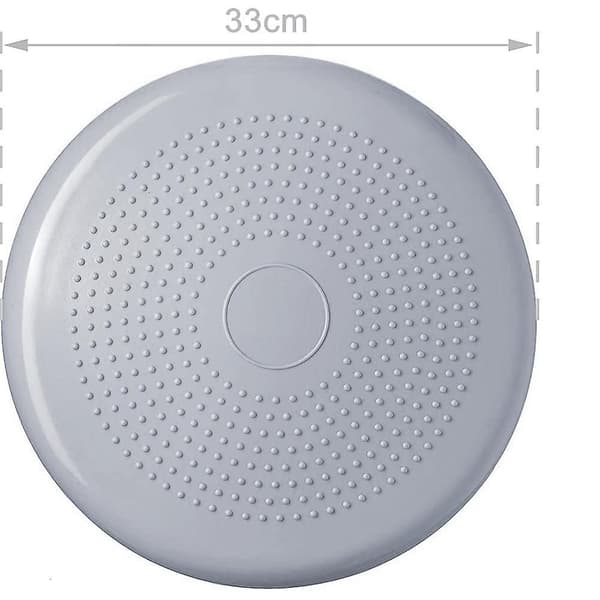 Bold siddehynde, pumpe 33 cm diameter, balancehynde, boldhynde Grey