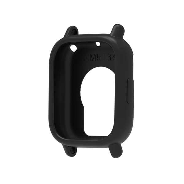 Blødt silikone beskyttelsescover til Redmi Watch 5 Lite sort black