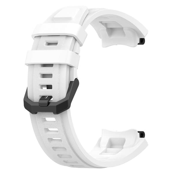 Blød silikone erstatningsurrem til Amazfit Active Edge A2212 Smartwatch hvid white