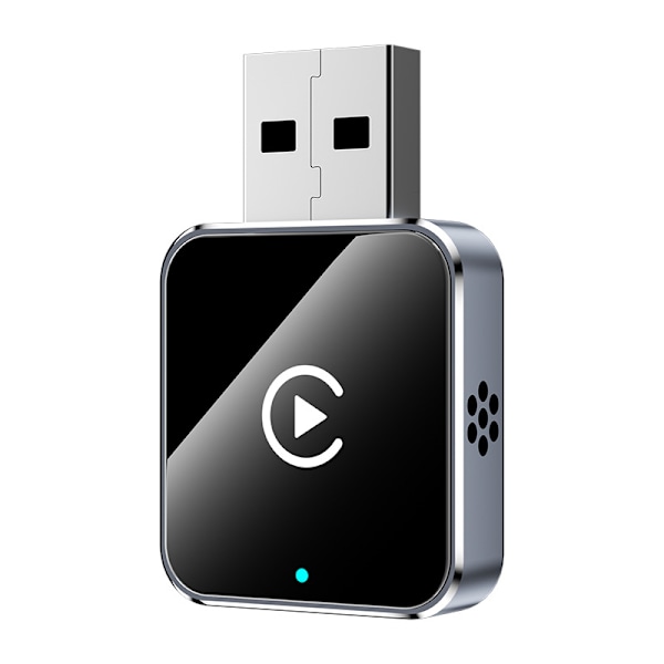 2-i-1 trådlös CarPlay-adapter, stöder Apple CarPlay och Android Auto, plug and play