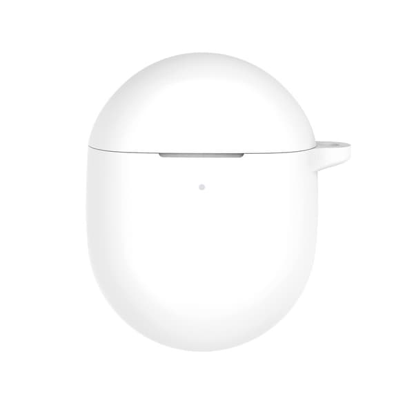 Hörlursfodral Silikonfodral för Google Google Pixel Buds Pro 2, Droppsäkert och Dammtätt, Laddningsfack White