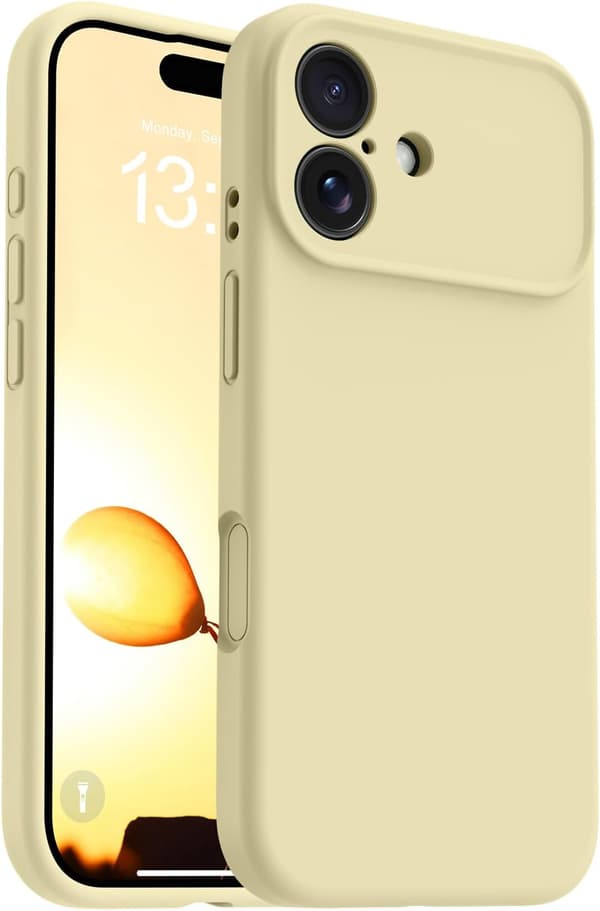 Silikondeksel for iPhone 17 | Fallbestandig i militærklasse