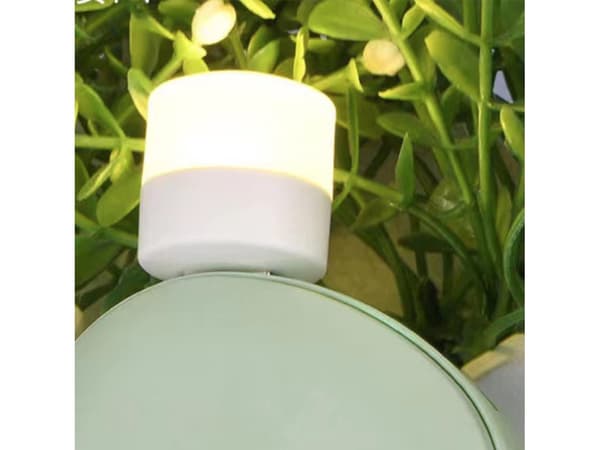 USB Mini LED Natlampe, Varmt Hvidt -